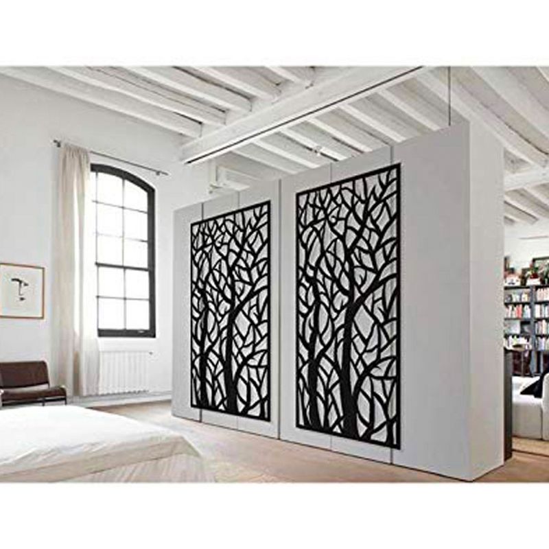 Melrose 18" Black and White "Life Is Short Eat Dessert First" Wall Plaques