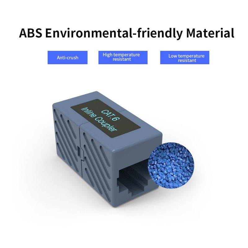 VENTION Network Cable Coupler RJ45 Cable Extension LAN Cables Cat6 Ethernet Gigabit Module Connector Female to Female