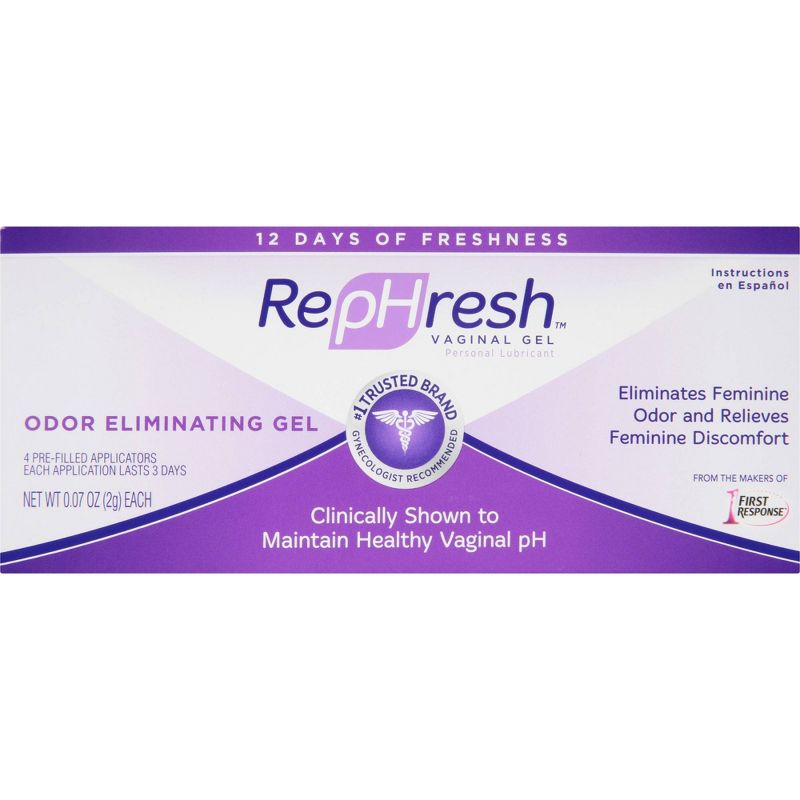 RepHresh Odor Eliminating pH Balancing Gel - 4ct