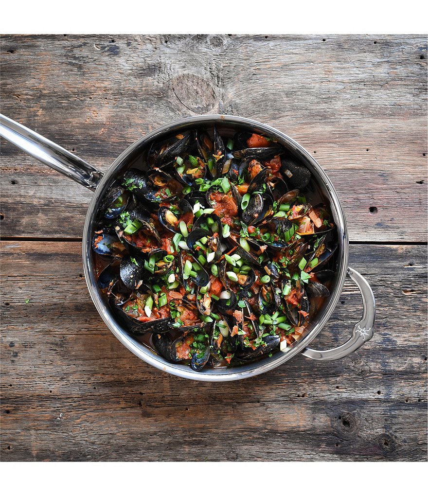 Hestan ProBond Stainless Steel Essential Pan with Helper Handle, 5-Quart