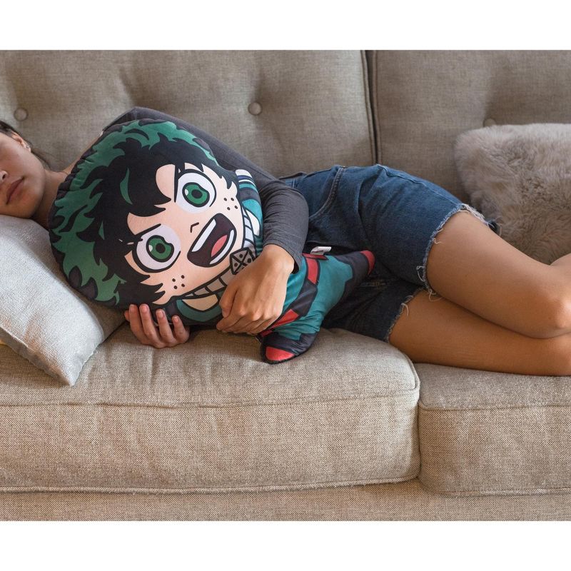 Surreal Entertainment My Hero Academia 20 Inch Character Pillow | Izuku Midoriya