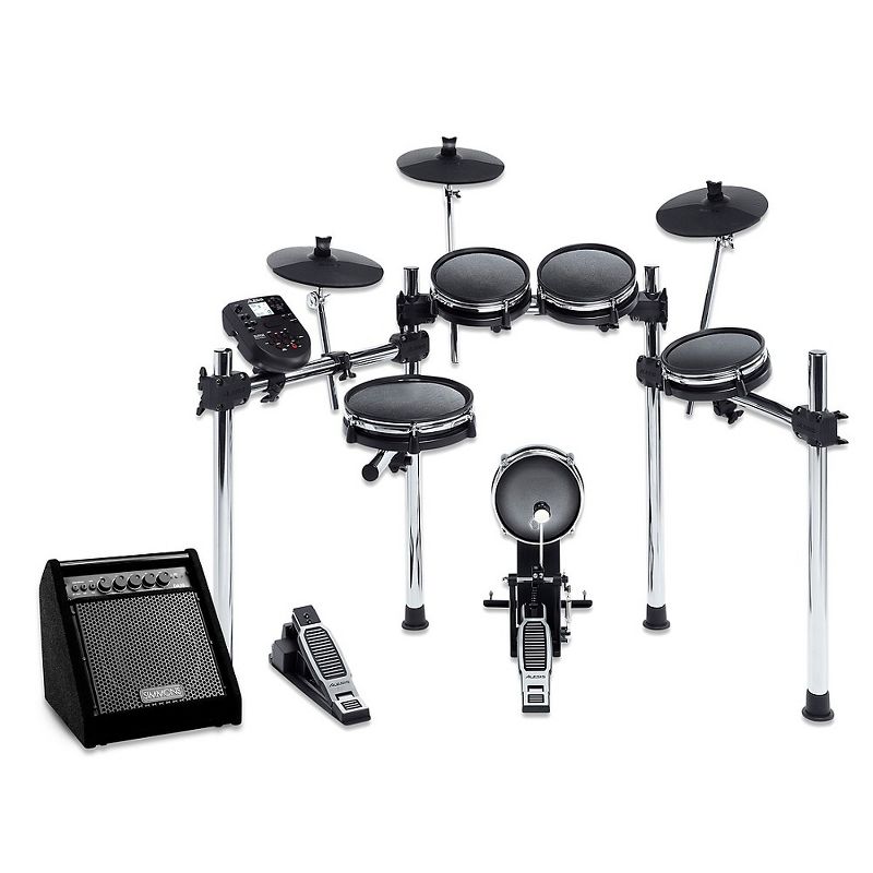 Alesis Surge Mesh-Head Electronic Drum Set with Simmons DA50B Bluetooth Monitor