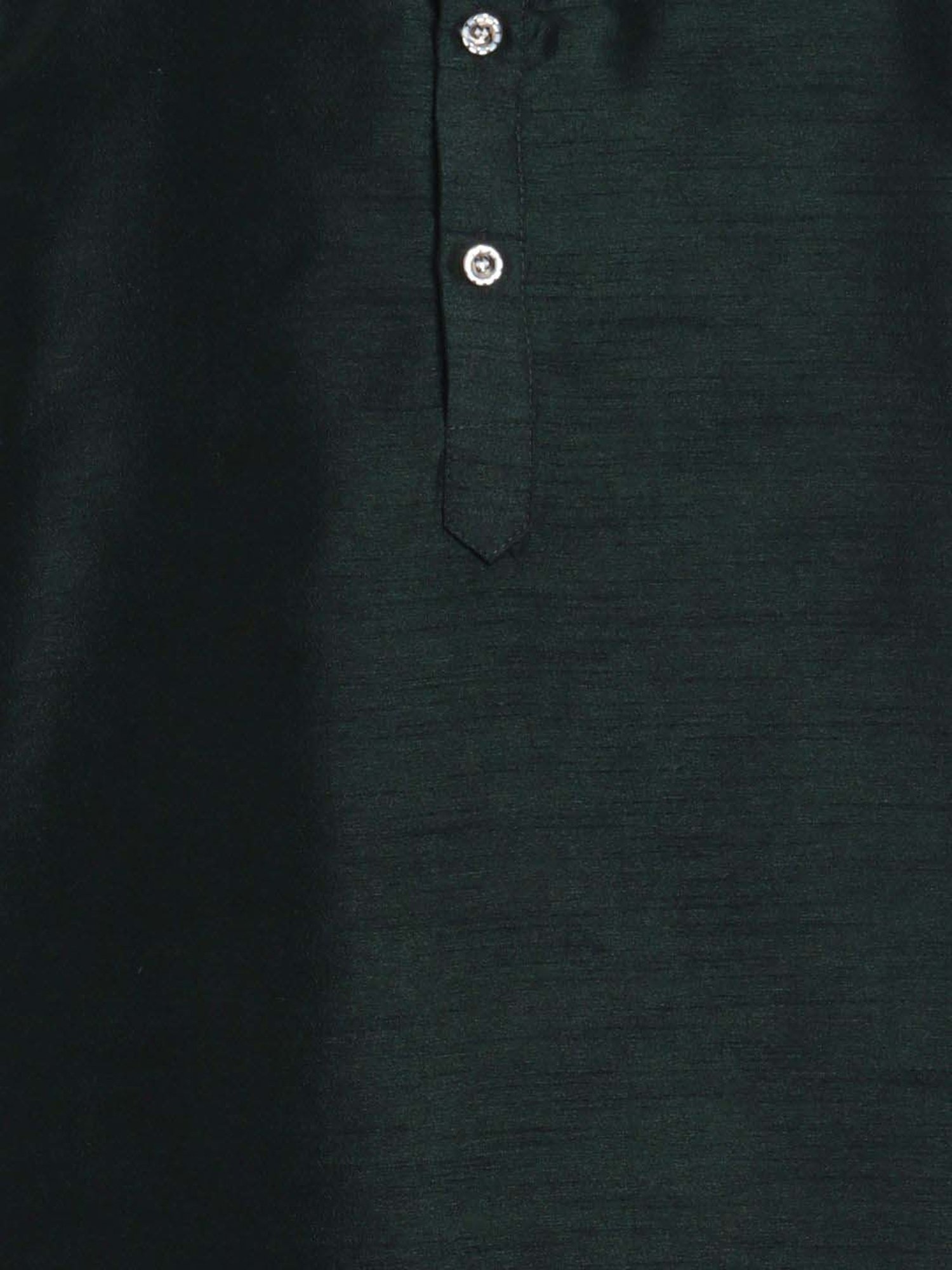 Ahhaaaa Kids Green Embellished Full Sleeves Kurta Set