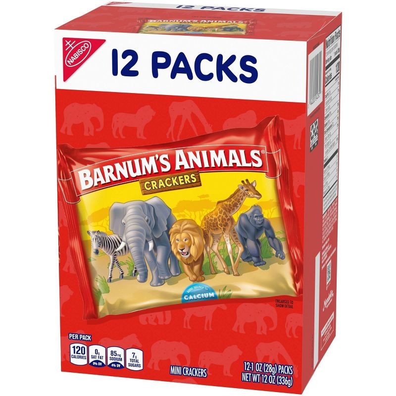 Barnums Animal Crackers Multipack - 12ct