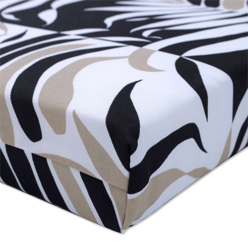 18.5" 2pk Hatteras Black Throw Pillows Black - Pillow Perfect