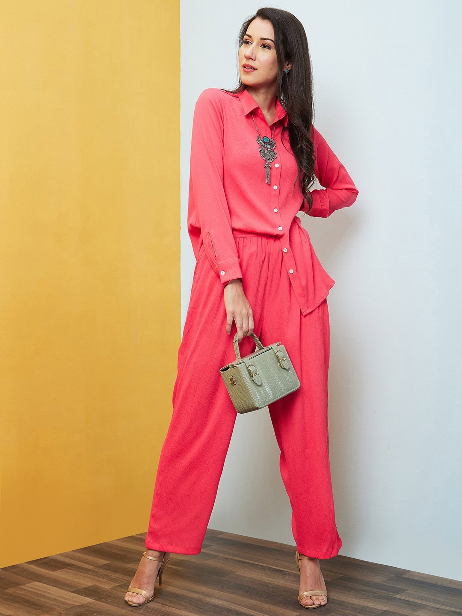 Globus Pink Maxi Co-Ord Set