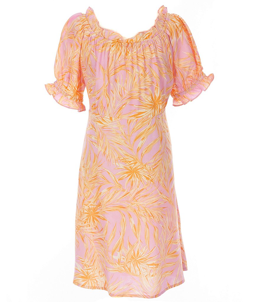 Guess Big Girls 7-16 Striped Overall Dress