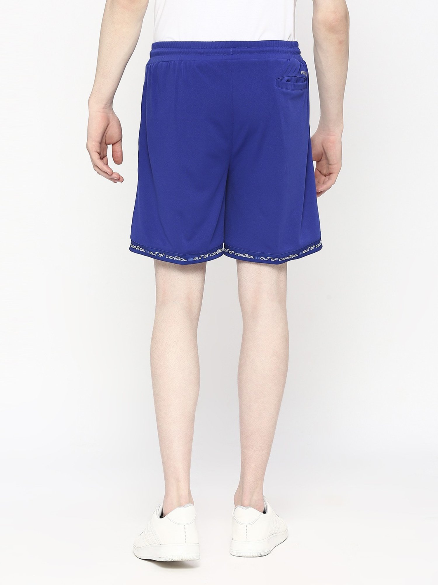 Fitz Cobalt Blue Slim Fit Shorts