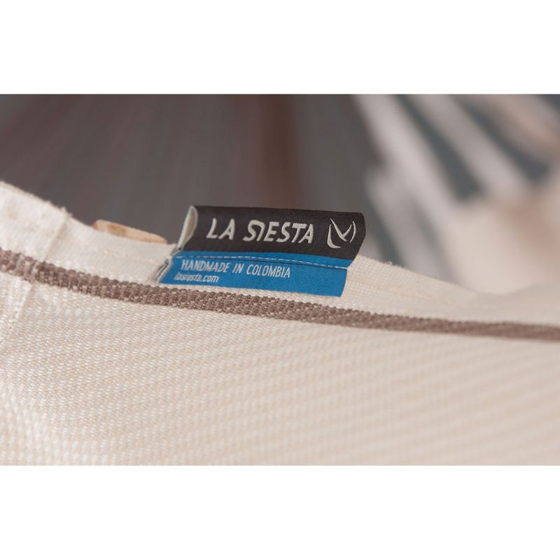 La Siesta HAL21-1 Habana Certified Organic Cotton Lounger Hammock Chair, Nougat