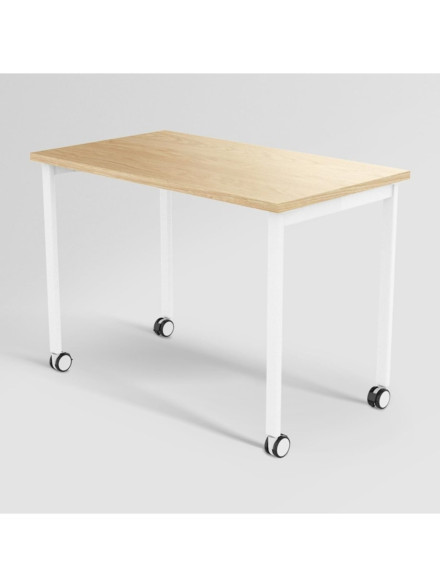 Godrej Interio Upbeat Prelaminated Brown Engineered Wood Computer Table