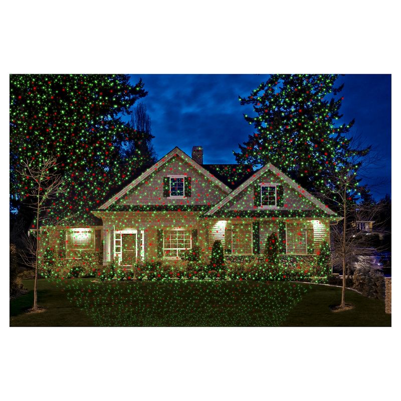 Solar Portable Garden and Pathway Light Amber/White - Techko Maid