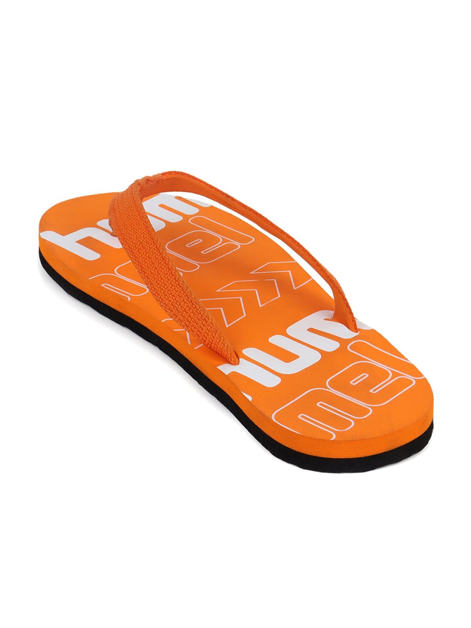 Hummel Men's Natal Orange Flip Flops