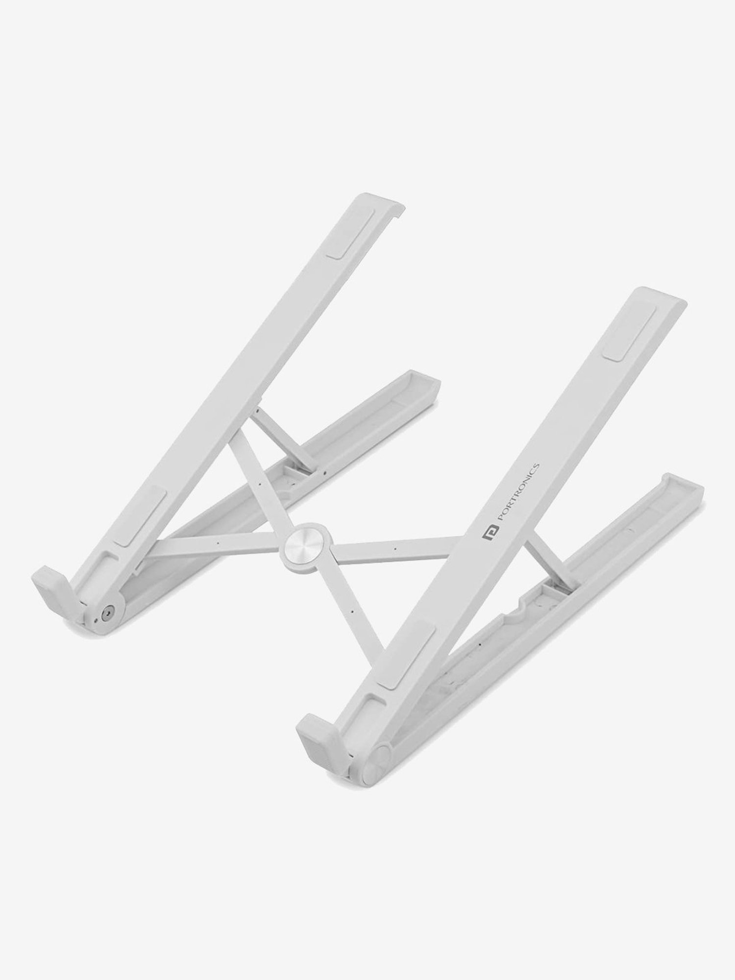 Portronics My Buddy Flip POR-1309 Portable Laptop Stand (White)