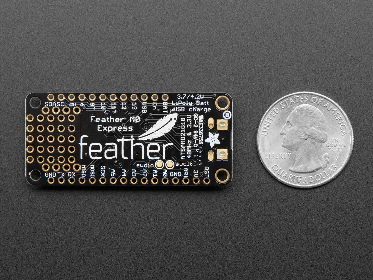 Adafruit Feather M0 Express - Designed for CircuitPython