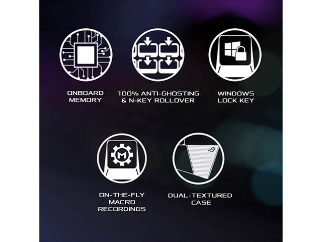 ASUS 90MP01N0-BKUA00 ROG Strix Scope TKL Gaming Keyboard