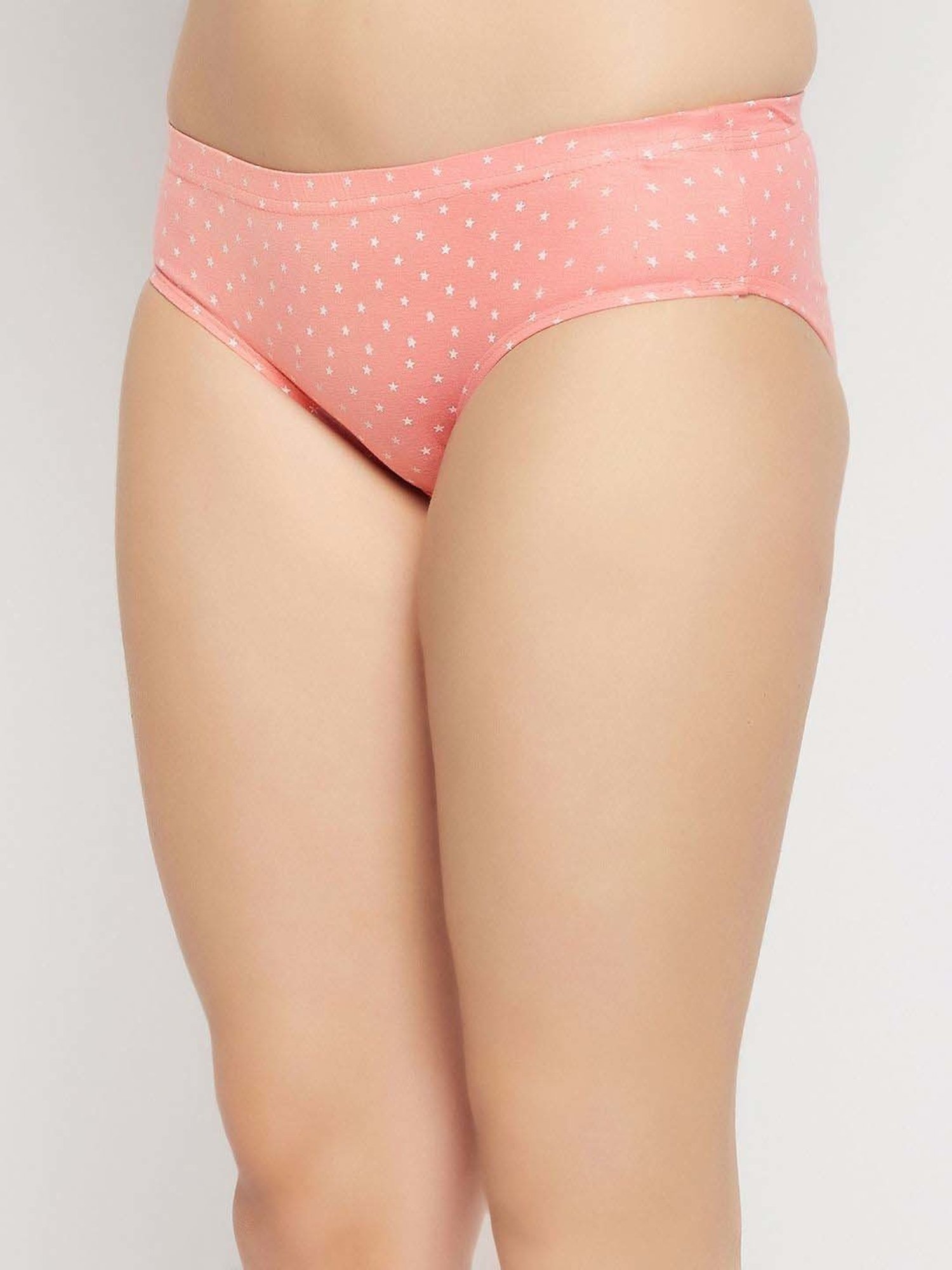 Secrets By ZeroKaata Assorted Cotton Printed Hipster Panties - Pack Of 4