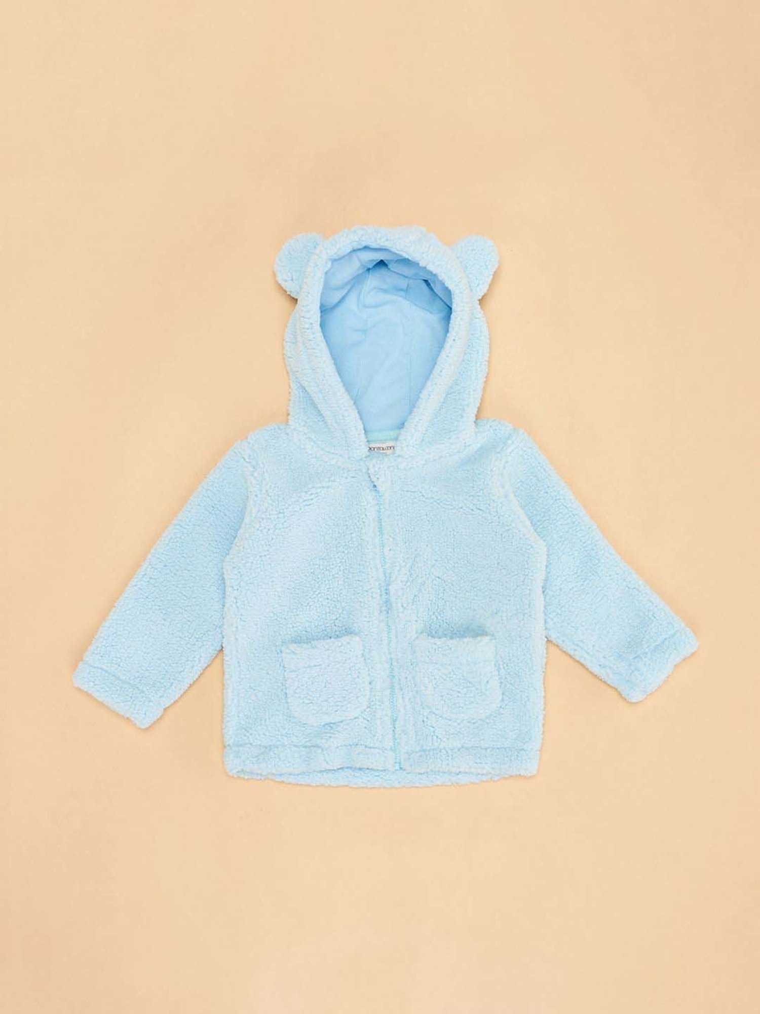Pantaloons Baby Kids Sky Blue Cotton Regular Fit Full Sleeves Sweatshirt