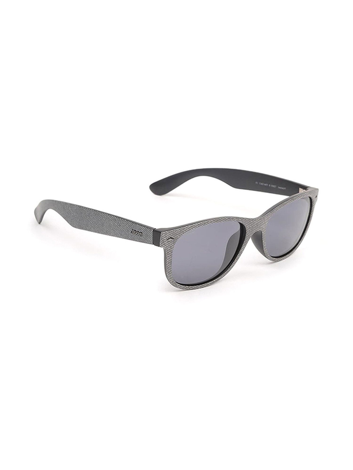 INVU Grey Rectangular UV Protection Sunglasses for Men
