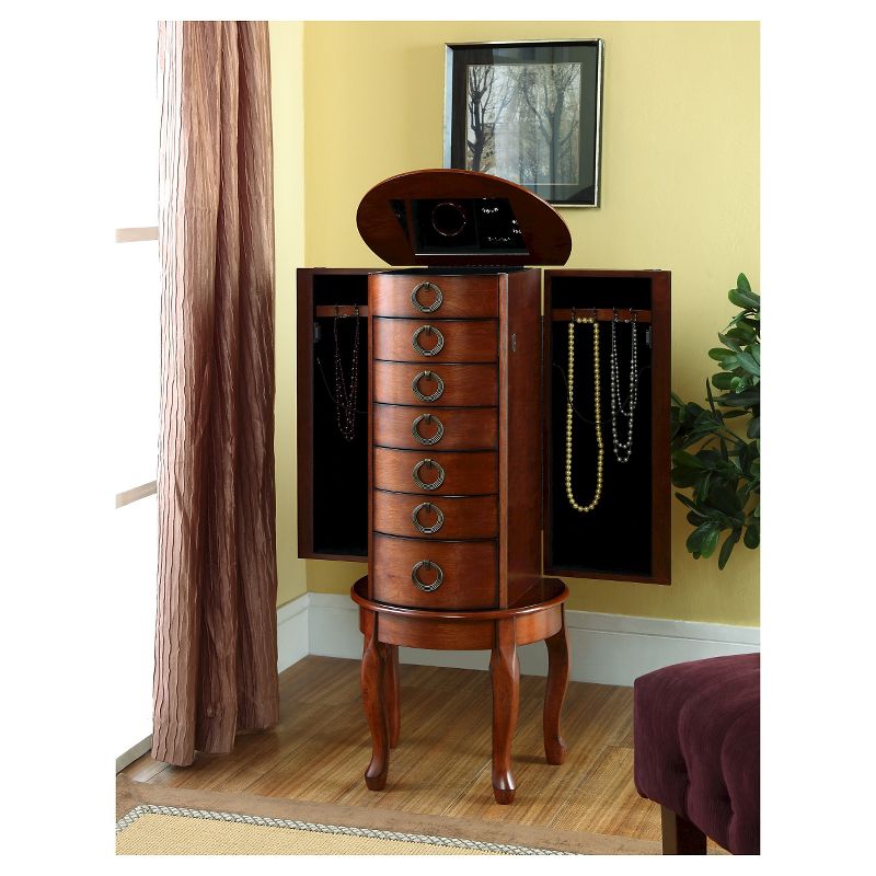 Crystal Jewelry Armoire Espresso - Hives & Honey