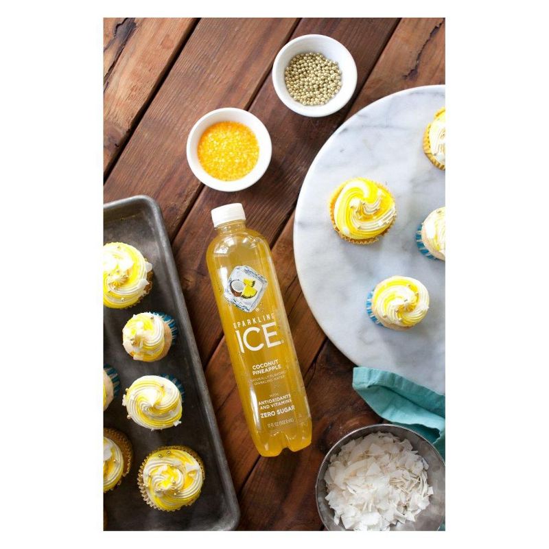 Sparkling Ice Coconut Pineapple - 17 fl oz Bottle