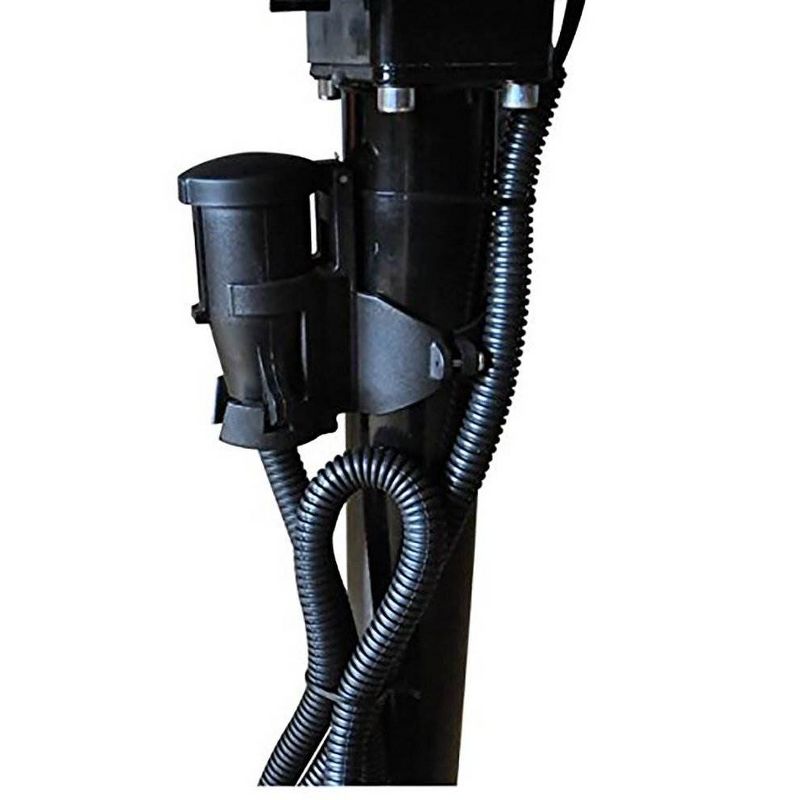 Uriah Products Electric 12V 7 Way Connector 5000 Lb Lift Capacity Trailer Jack