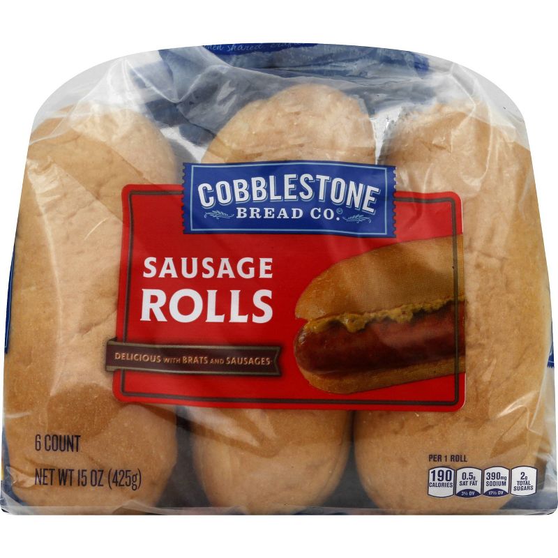 Johnsonville Cobblestone Mill Sausage Rolls - 15oz.6ct