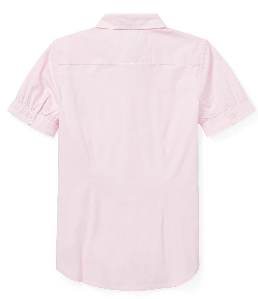 Polo Ralph Lauren Big Girls 7-16 Oxford Button-Down Shirt