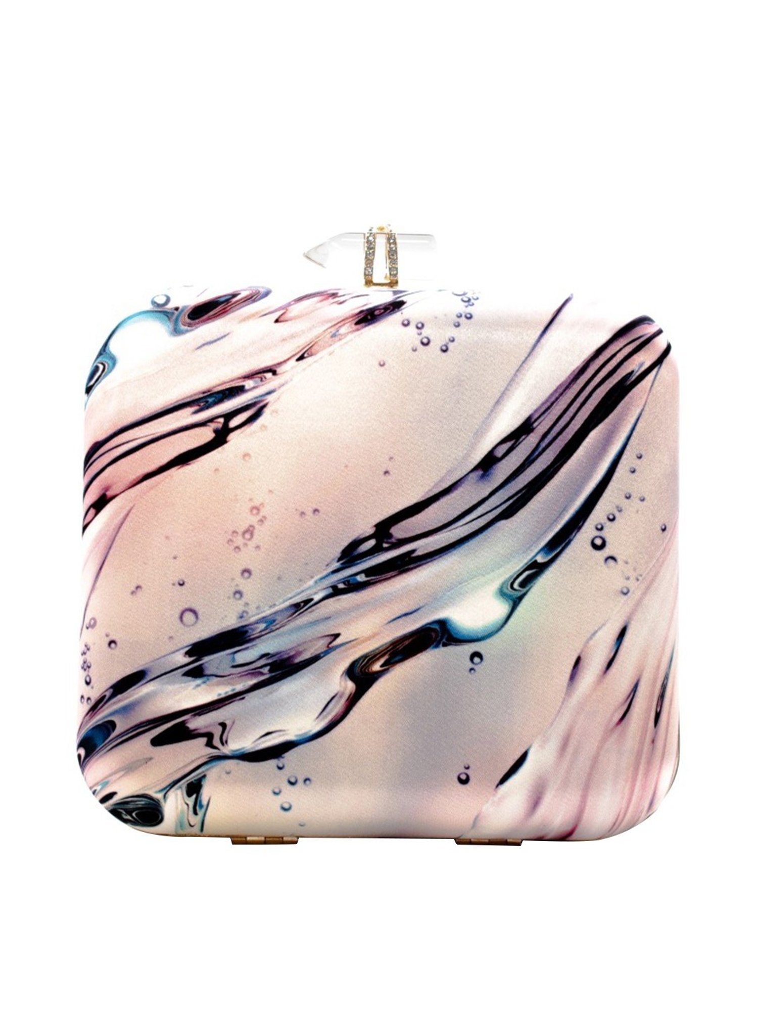 Sugarcrush Multicolor Satin Clutch