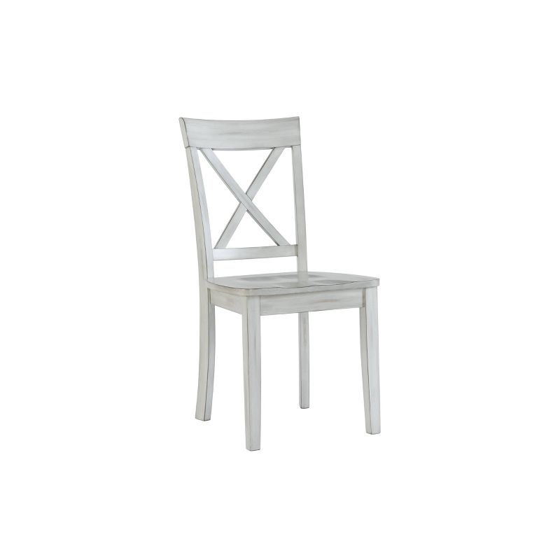 Set of 2 Jamestown Dining Chairs White - Boraam