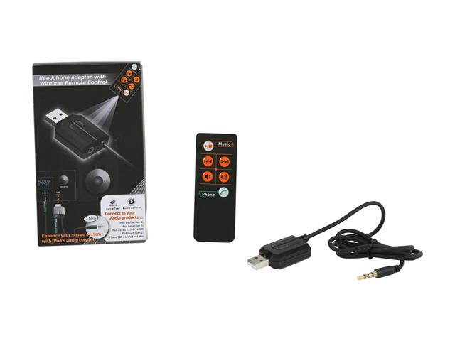 SYBA SD-AUD20056 Remote Control Adapter and Audio Enhancer For Apple