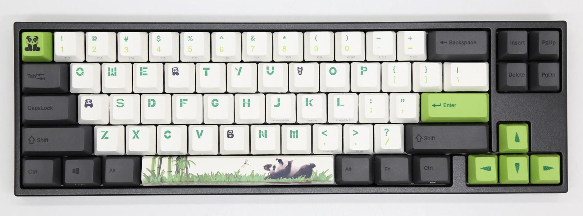 2, 60% Wired/Wireless Mechanical Keyboard (Kailh Box Brown Switch/White Case) - Full Keys Programmable - True RGB Backlit - Tap Arrow Keys - Double Shot PBT Keycaps - NKRO - 1900mAh Battery