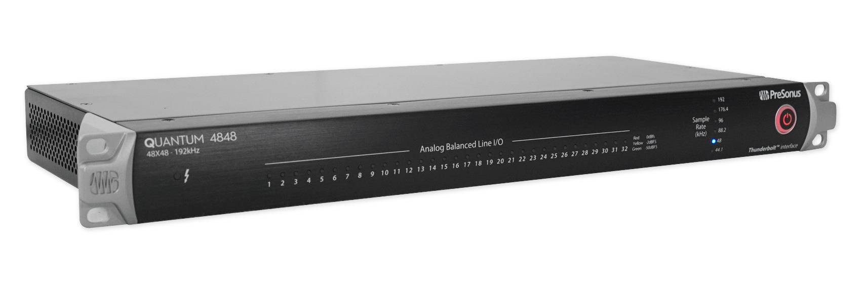 PreSonus Quantum 4848 48x48, Thunderbolt 2 Audio Interface
