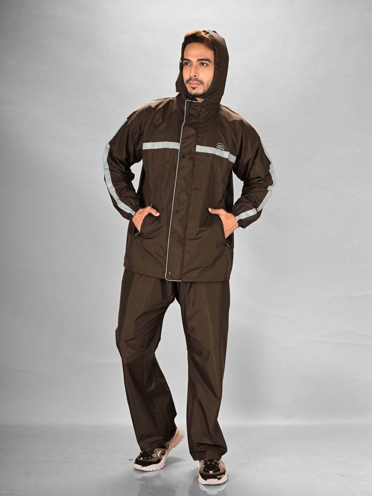 Lux Venus Coffee Raincoat Set