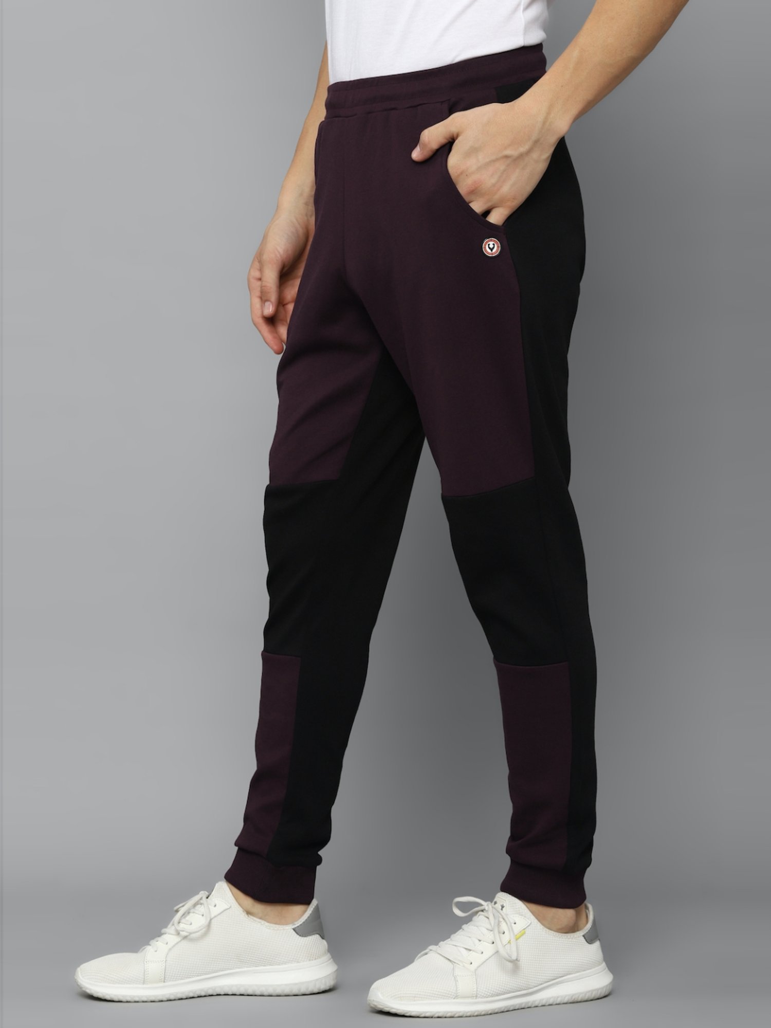 Tribe by Allen Solly Multi Regular Fit Colour Block Trackpants