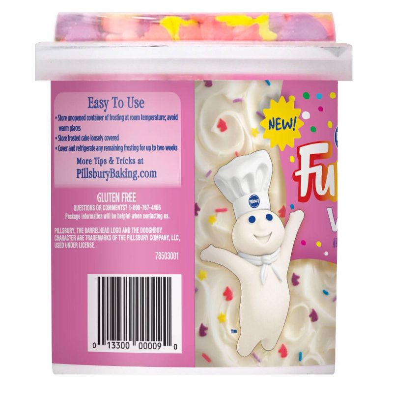 Pillsbury Funfetti Unicorn Vanilla Frosting - 15.6oz