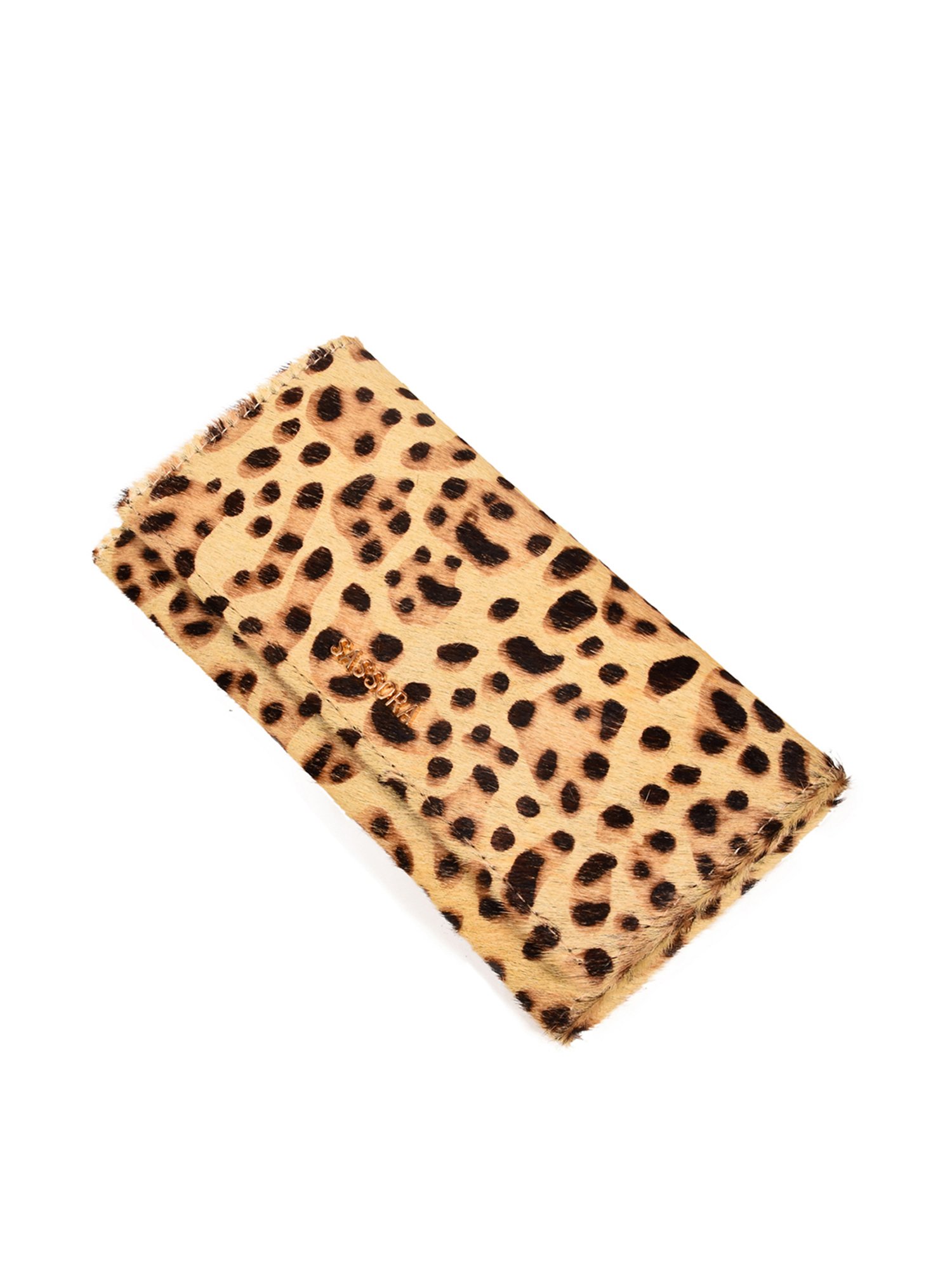 SASSORA Yellow Printed Rfid Wallet for Women