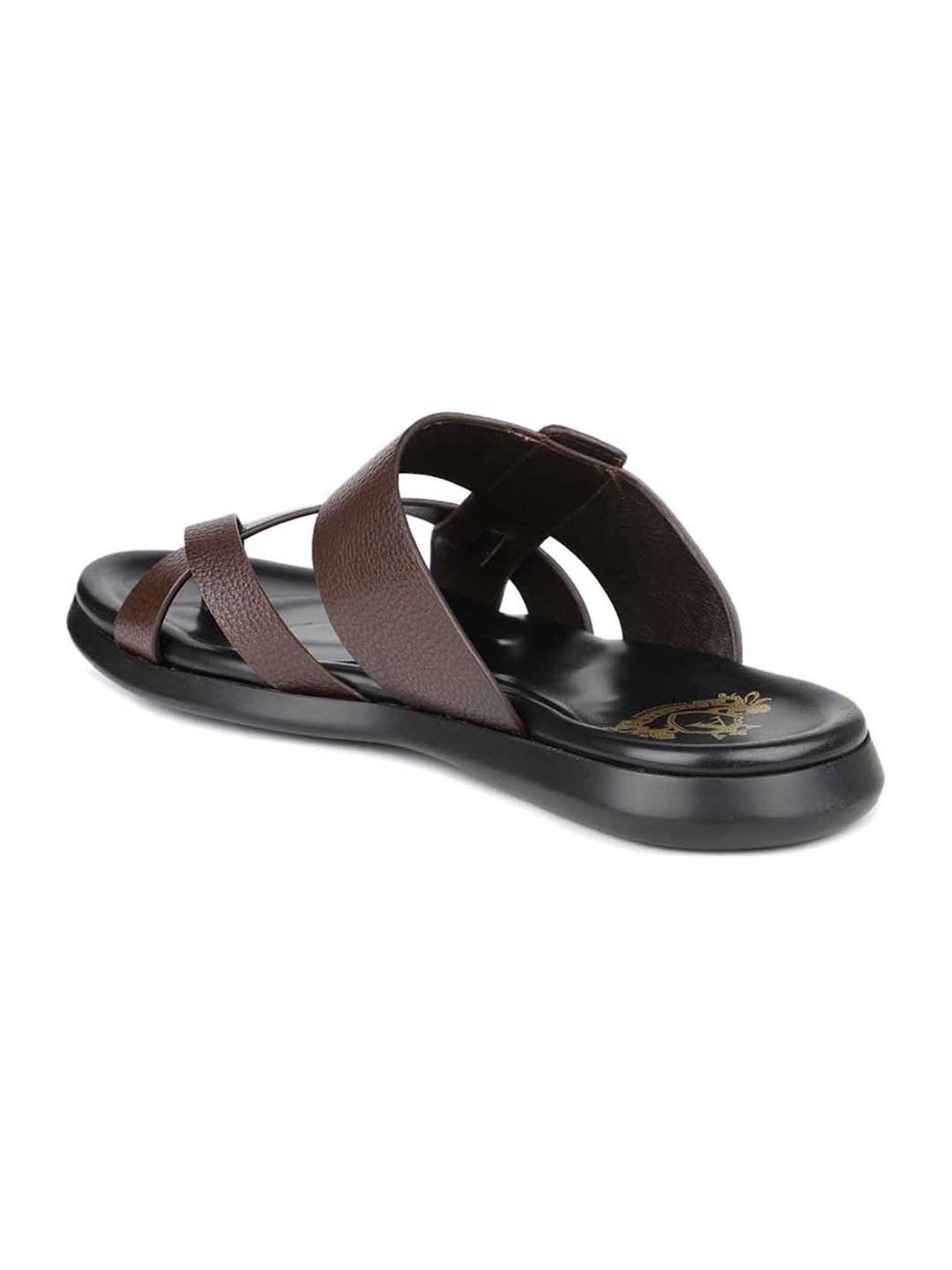 Atesber by Inc.5 Men's Brown Toe Ring Sandals