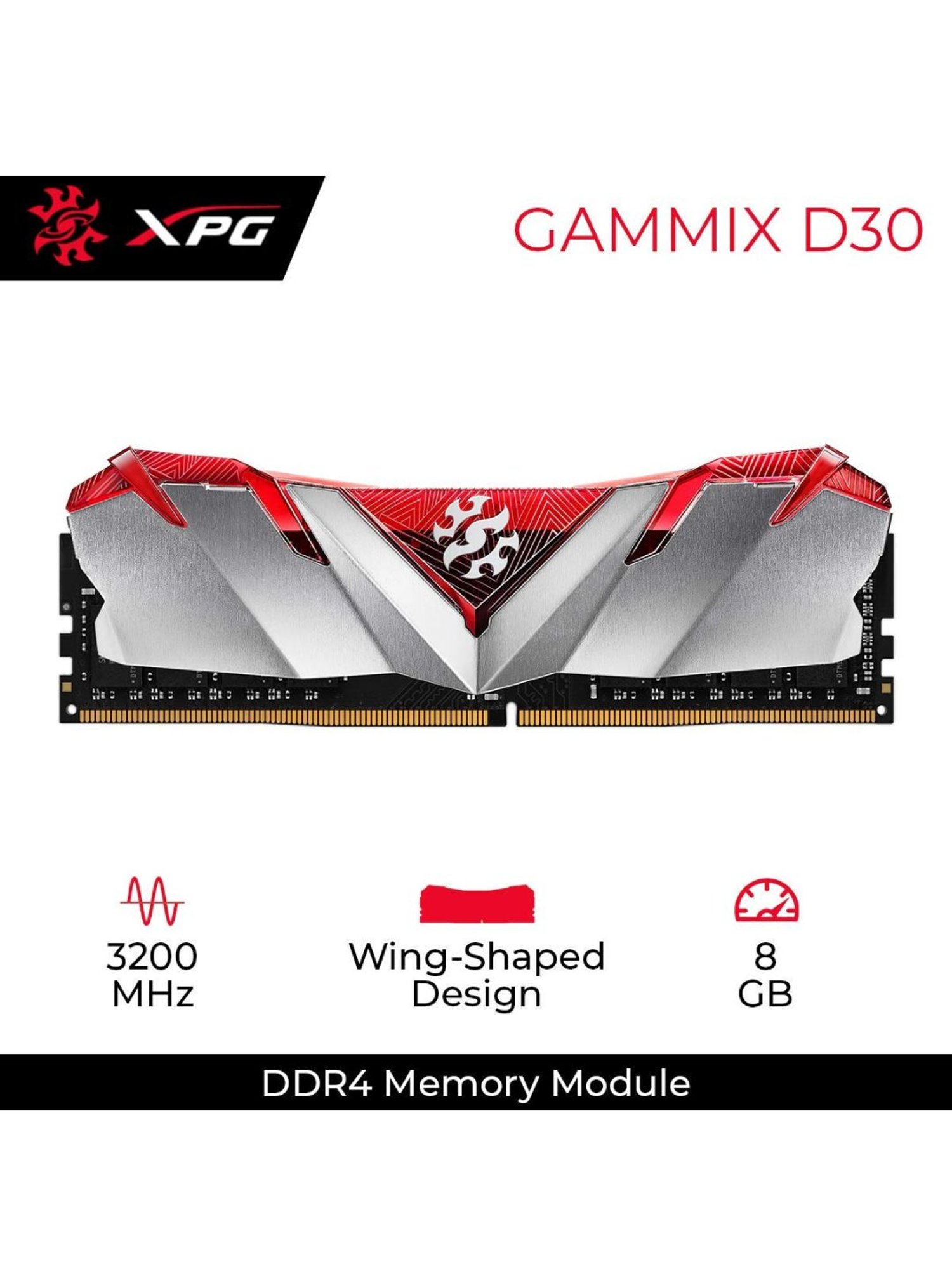 Crucial CT8G4DFRA32A 3200MHz 8GB DDR4 RAM for Desktop (Green)