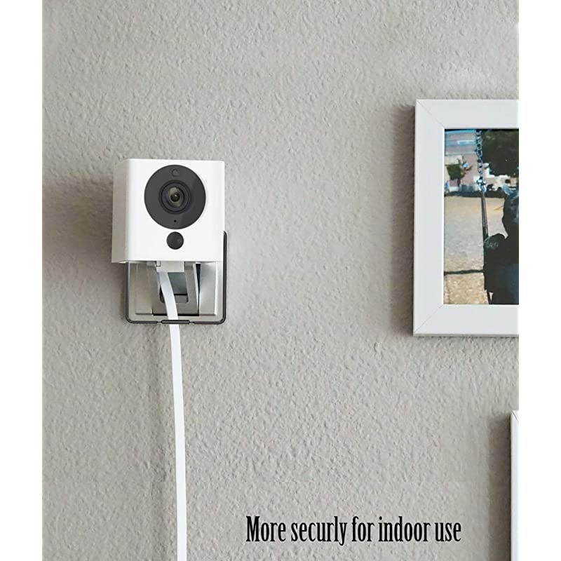 Wyze Cam V2 Mount 2 Pack by , Wall and Ceiling Holder Bracket for Wyze Camera Indoor Outdoor 1080p HD V2/C2, Complete Set of Mounting Accessories(NOT Including Cameras)