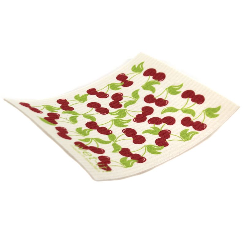 Swedish Dish Cloth 7.75" Thanksgiving Fall Set / 4 Dishcloth Kitchen Clean Up  -  Dish Cloth