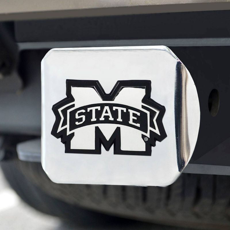 NCAA Mississippi State Bulldogs University Metal Hitch Cover