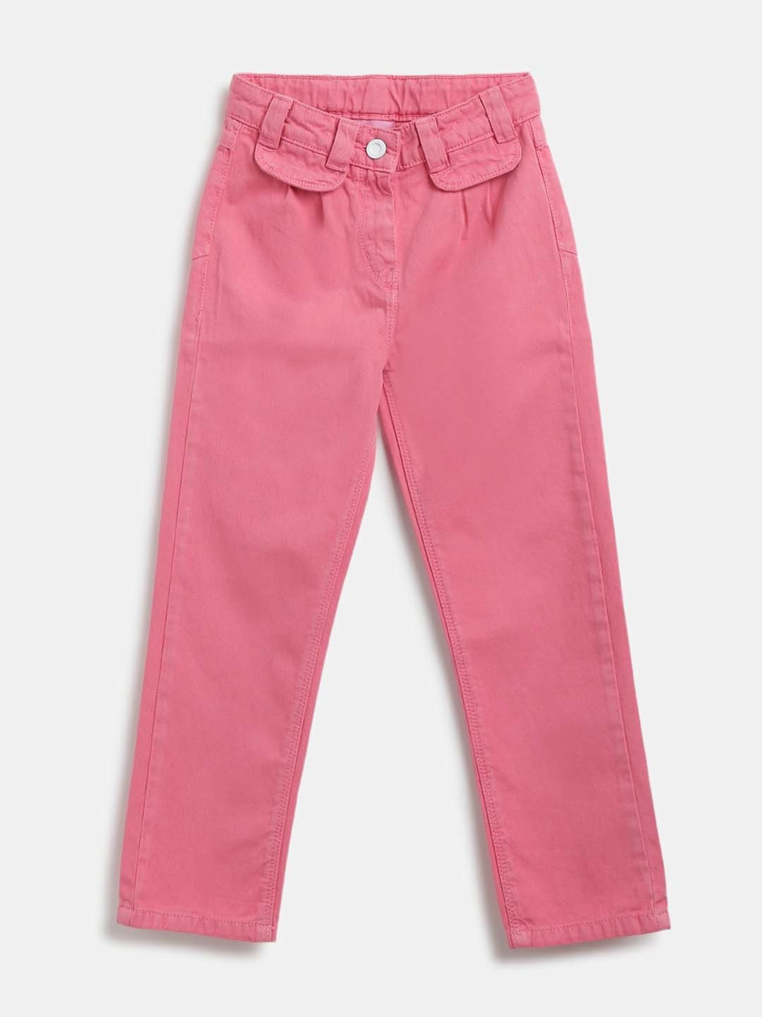 GJ baby Girls Blue Washed Jeans
