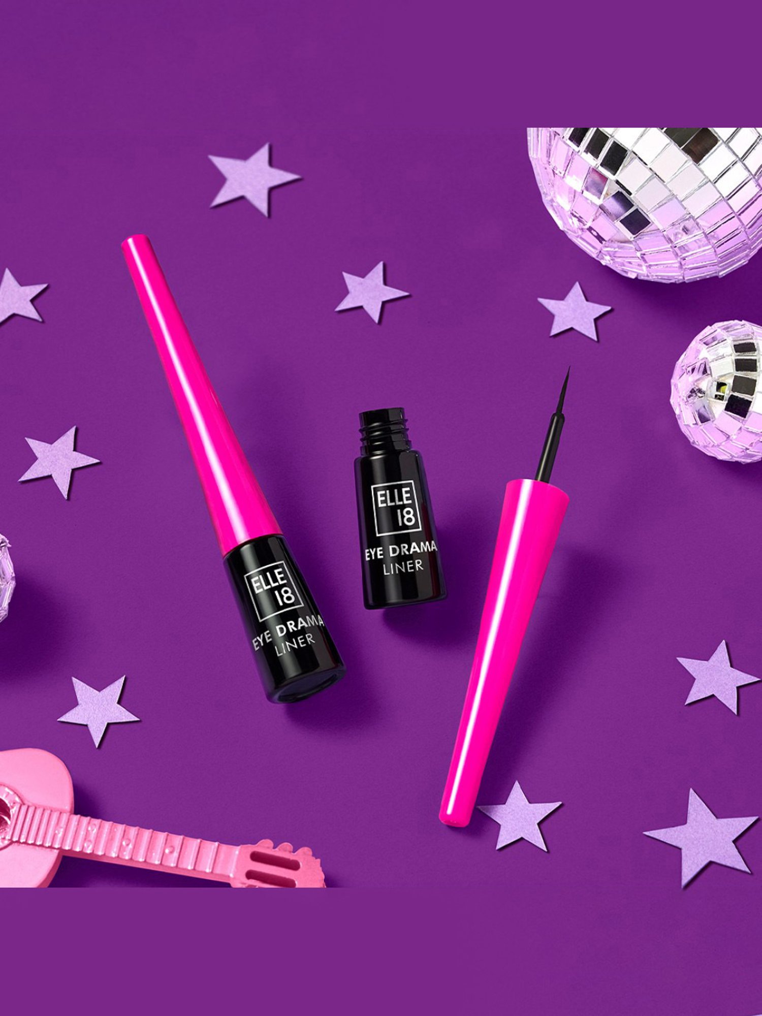 Elle 18 Eye Drama Liner Black - 3.5 ml