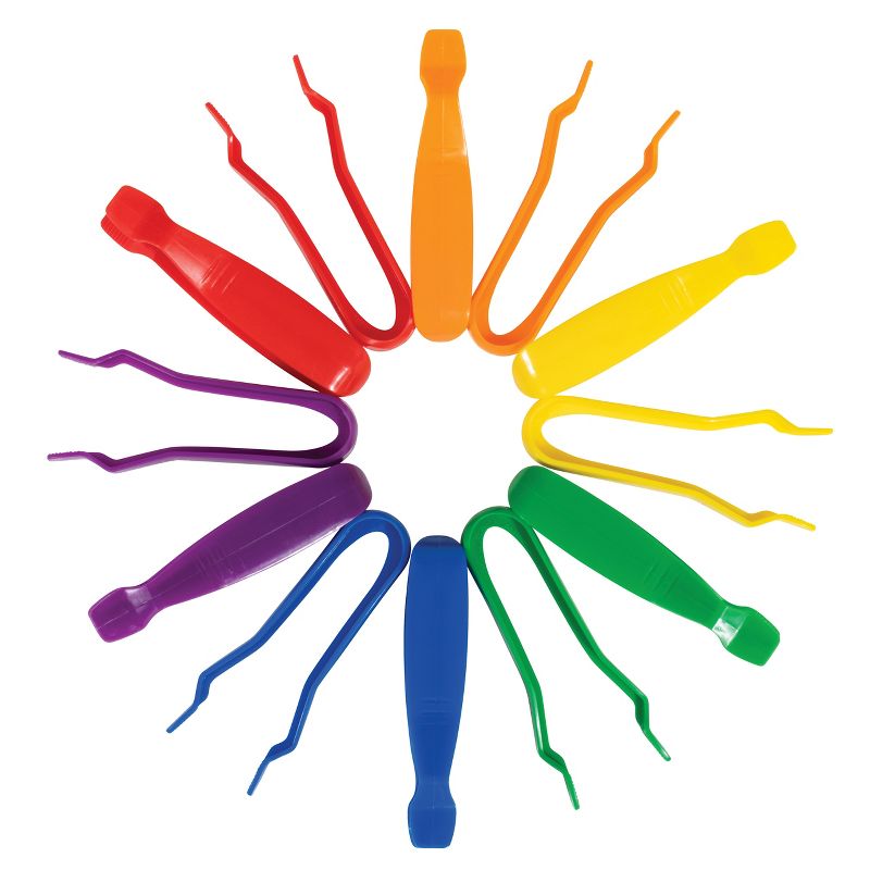 Edx Education Jumbo Tweezers - Set of 12 - For Ages 18m+