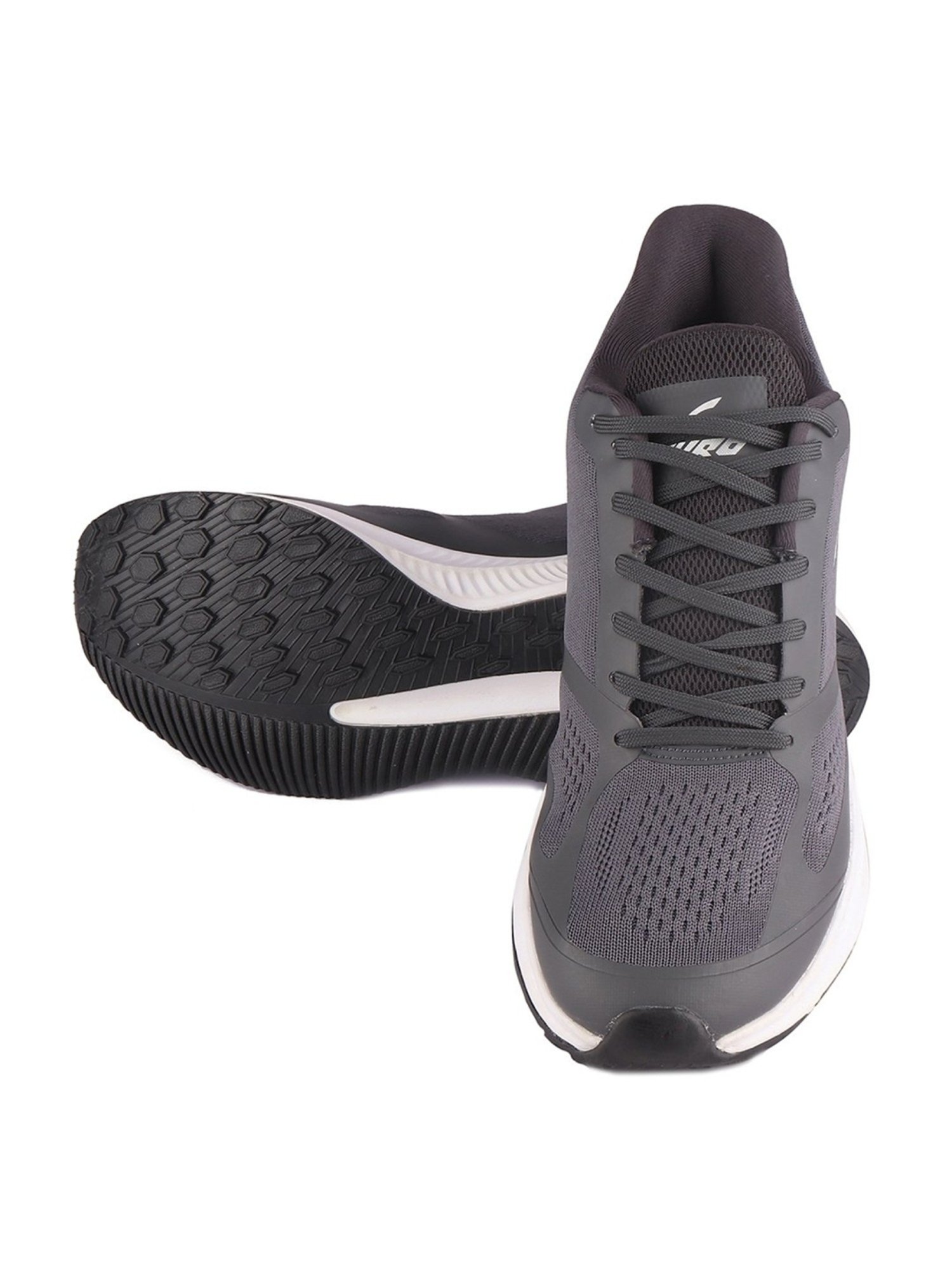 Furo by Red Chief Men's Charcoal Running Shoes