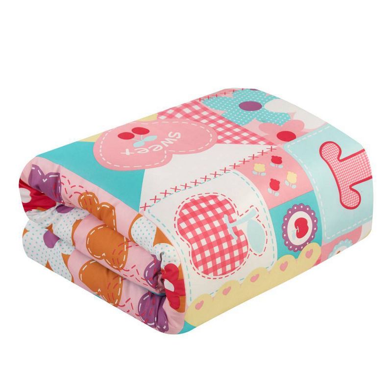 4pc Twin Henry Comforter Set Pink - Chic Home Design