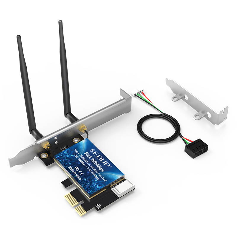 WIFI Bluetooth 2in1 PCI Express port 2.4Ghz/5Ghz Dual Band Wireless Adapter BT5