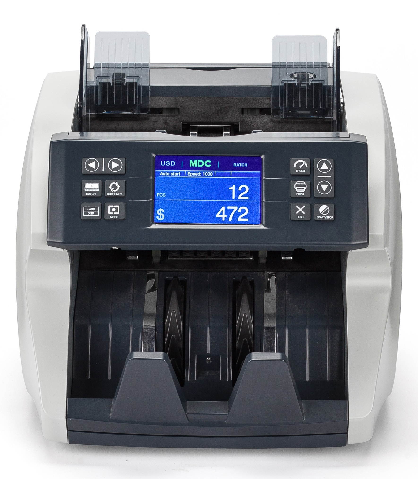 Carnation Mixed Denomination Bill Counter by Carnation &ndash; Fast, User-Friendly Money Counter Machine &ndash; Detects UV, MG, MT, IR &ndash; Works Worldwide: Up to 7 Different Currencies