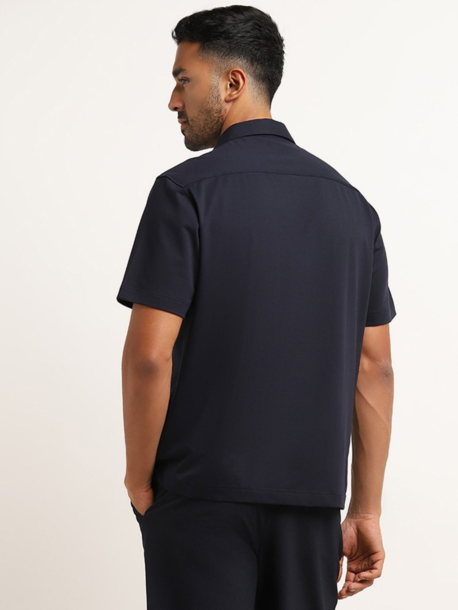 Ascot by Westside Navy Relaxed Fit Shirt
