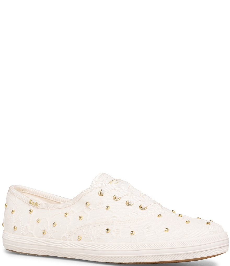 Kurt Geiger London Lexi Eagle Glitter Leather Lace-Up Sneakers